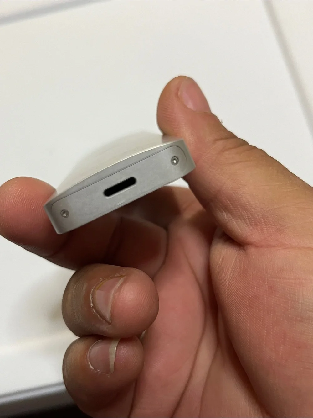 Apple Silver and Black Siri Remote for TV Streaming